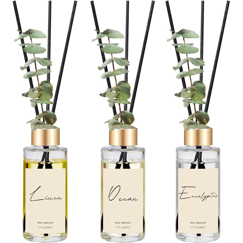 Home Fragrance Eucalyptus - 유칼립투스, 린넨 & 오션 향 오일
