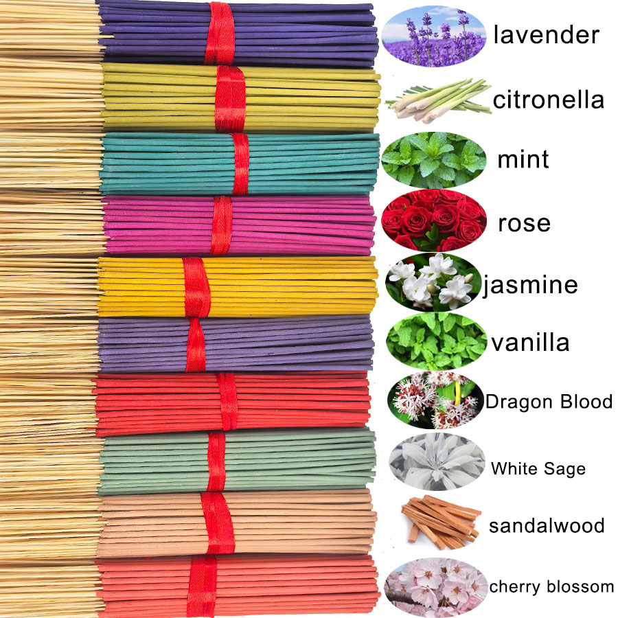 Home Fragrance Eucalyptus - 350/700 향 스틱 7세트, 9가지 세트로