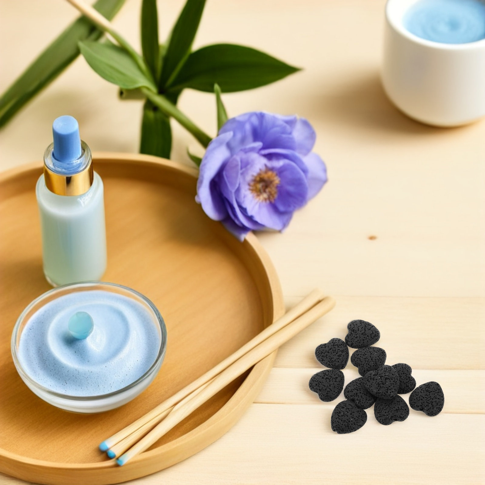 20Pcs 하트 화산 용암석 에센셜 오일 디퓨저 스톤  - Home Fragrance Oil 리뷰 및 가격