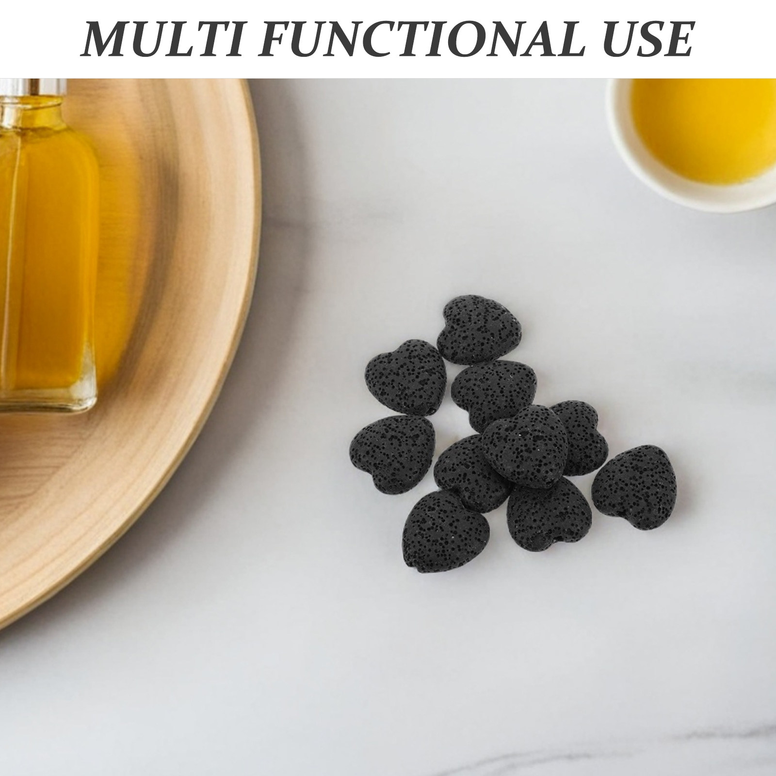 20Pcs 하트 화산 용암석 에센셜 오일 디퓨저 스톤  - Home Fragrance Oil 리뷰 및 가격