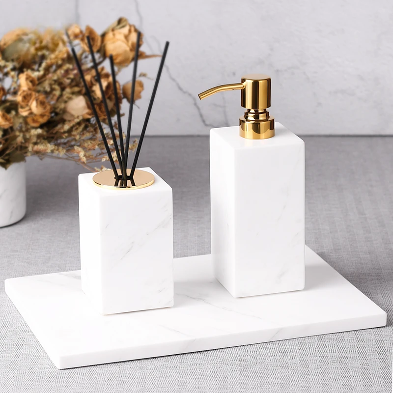 대리석 아로마테라피 병 무화염 향수병 고급스러운 거실  - Home Fragrance Organic 리뷰 및 가격