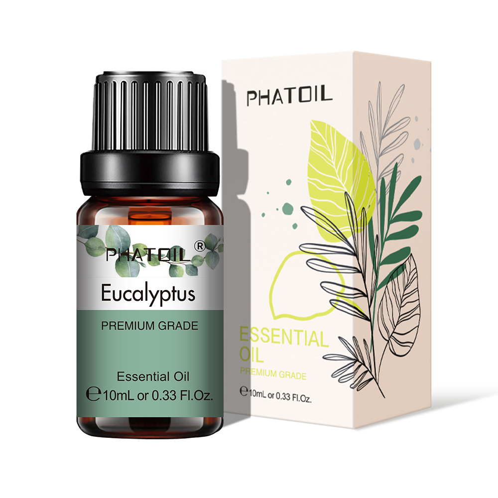 PHATOIL 10ml 에센셜 오일 순수 천연 디퓨저  - Home Fragrance Eucalyptus 리뷰 및 가격
