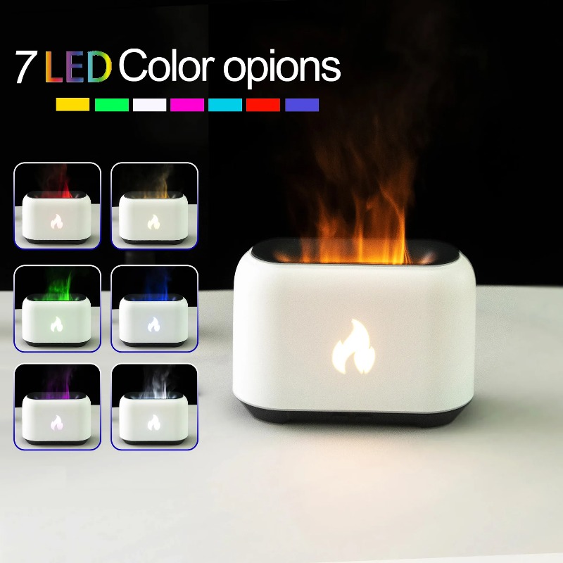 새로운 7가지 색상의 시뮬레이션 불꽃 디퓨저 USB 플 - Home Fragrance Plug In 리뷰 및 가격