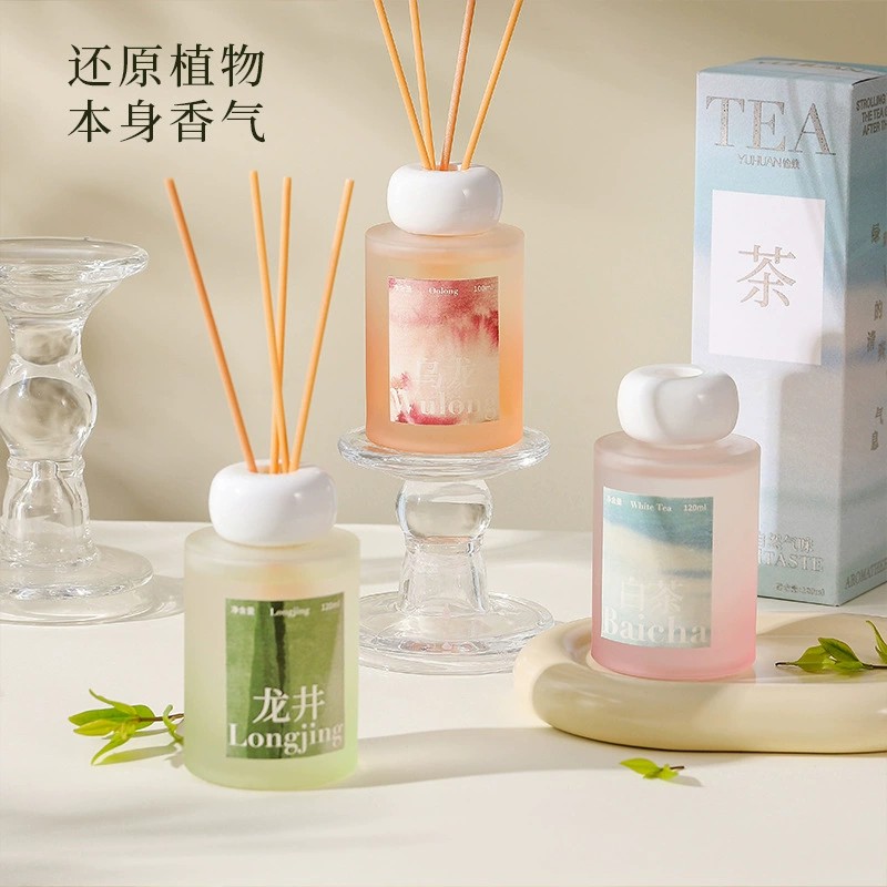 핫세일 120ml 무화염 리드 디퓨저 세트, 천연 향  - Home Fragrance Gift Set Sale 리뷰 및 가격